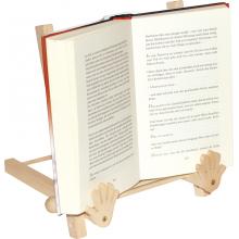 Drevený držiak na knihu